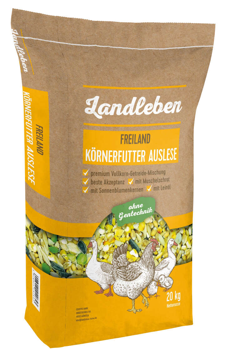 Landleben Freiland Körnerfutter Auslese